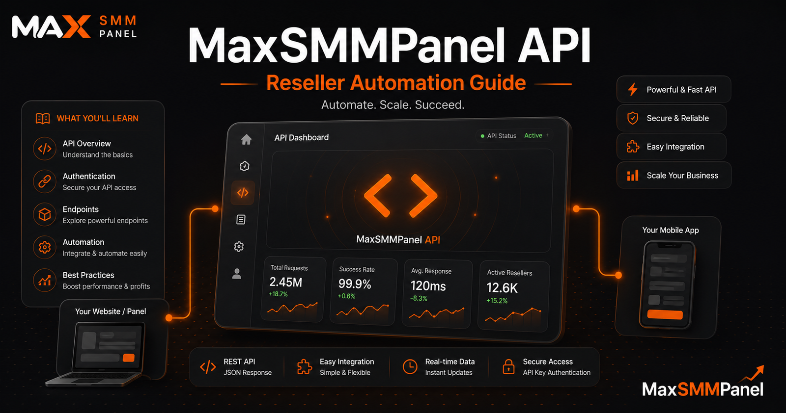 MaxSMMPanel API - SMM Reseller Automation Guide & Integration